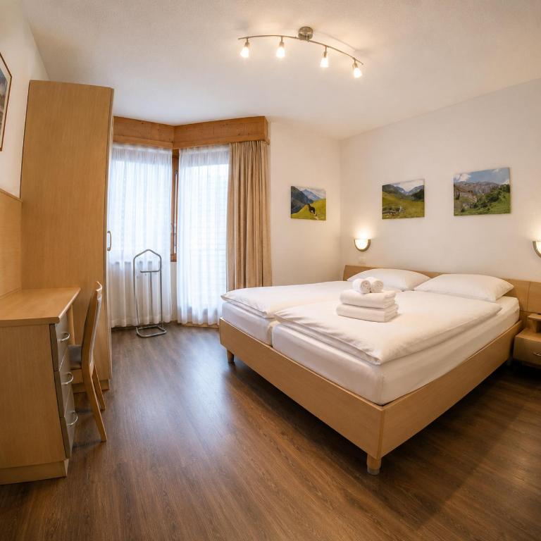 Residenz Darianne Leukerbad - Apartment mit 2 Schlafzimmern und Terrasse - 4