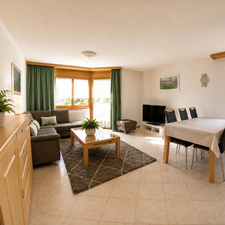 Residenz Darianne Leukerbad - Apartment mit 3 Schlafzimmern und Bergblick - 8