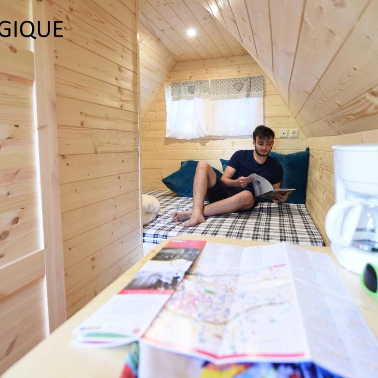 Camping de l'Ill - Chalet con 1 Camera da Letto - 1