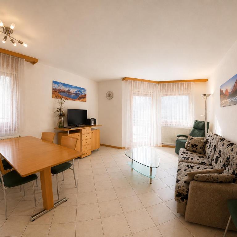 Residenz Darianne Leukerbad - Apartment mit 1 Schlafzimmer und Aussicht - 1