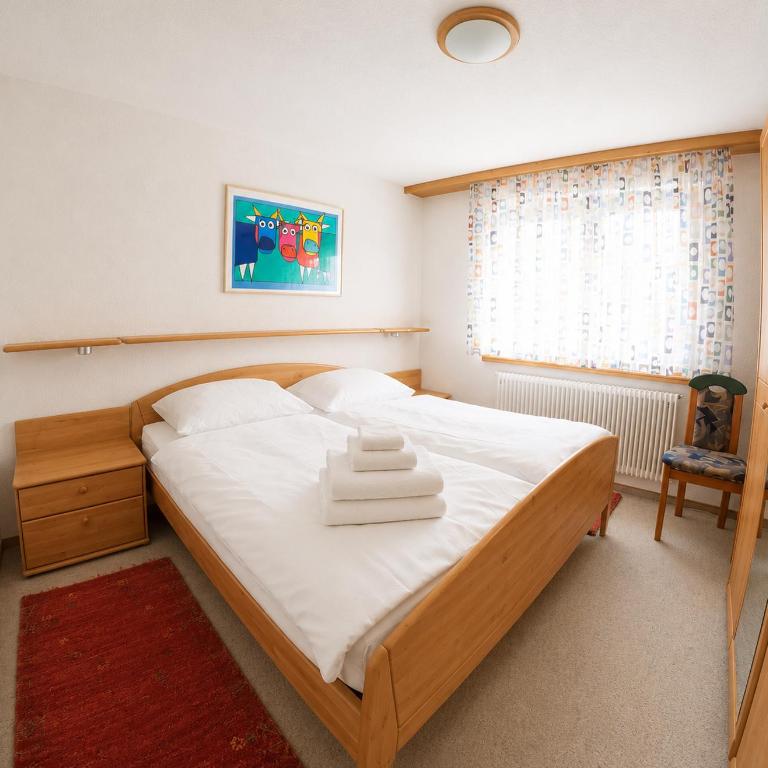 Residenz Darianne Leukerbad - Apartment mit 2 Schlafzimmern und Bergblick - 7