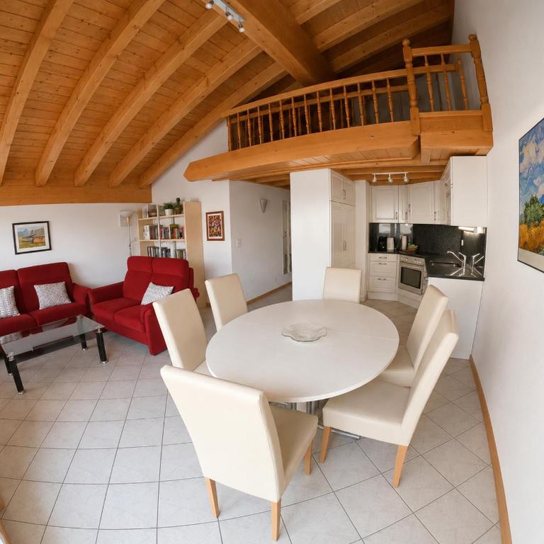 Residenz Darianne Leukerbad - Apartment mit 2 Schlafzimmern und Aussicht - 9