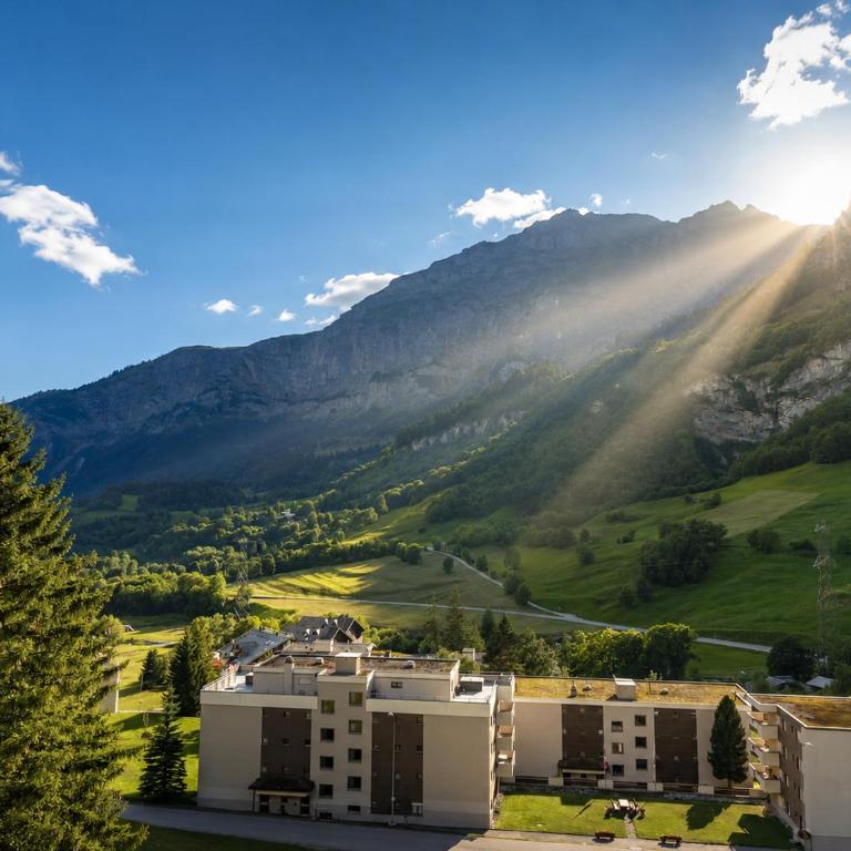 Residenz Darianne Leukerbad - Apartment mit 2 Schlafzimmern und Aussicht - 5