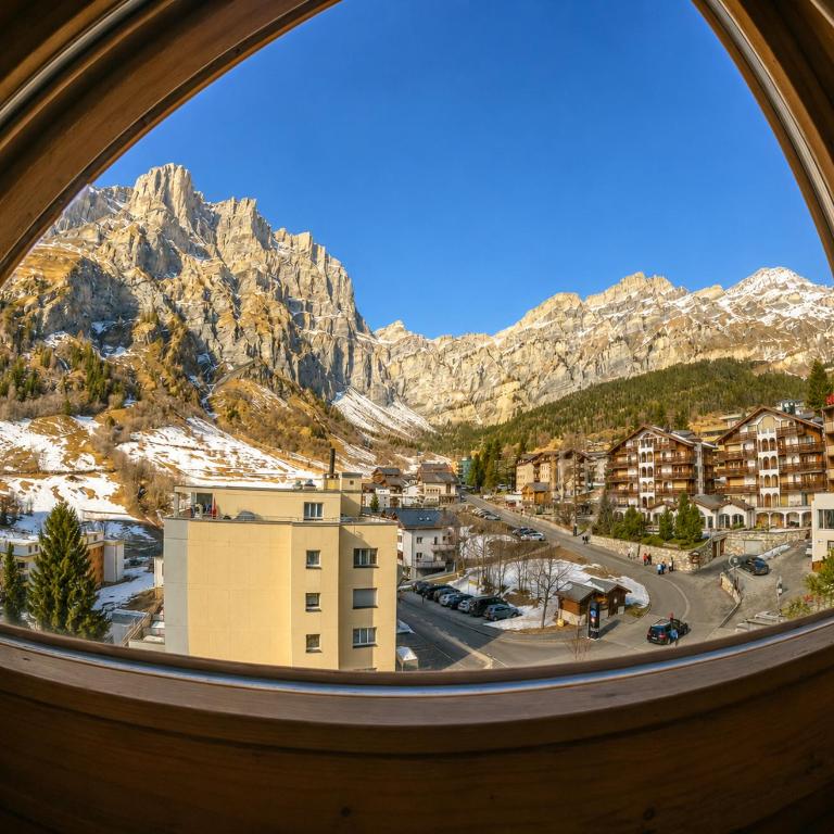 Residenz Darianne Leukerbad - Apartment mit 2 Schlafzimmern und Aussicht - 1