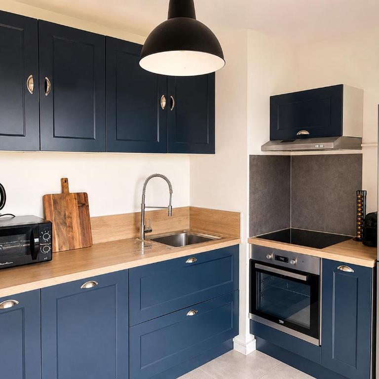 Azure Nest - Sea view appartment with private parking in Antibes - Apartamento de 1 dormitorio - 4