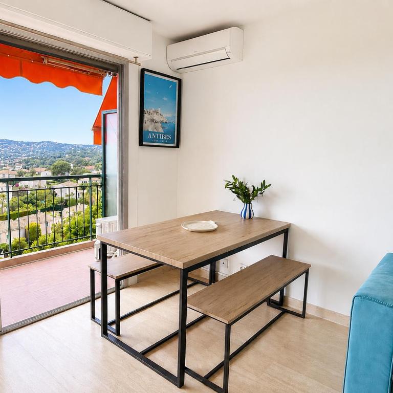 Azure Nest - Sea view appartment with private parking in Antibes - Apartamento de 1 dormitorio - 5