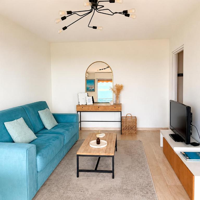 Azure Nest - Sea view appartment with private parking in Antibes - Apartamento de 1 dormitorio - 7