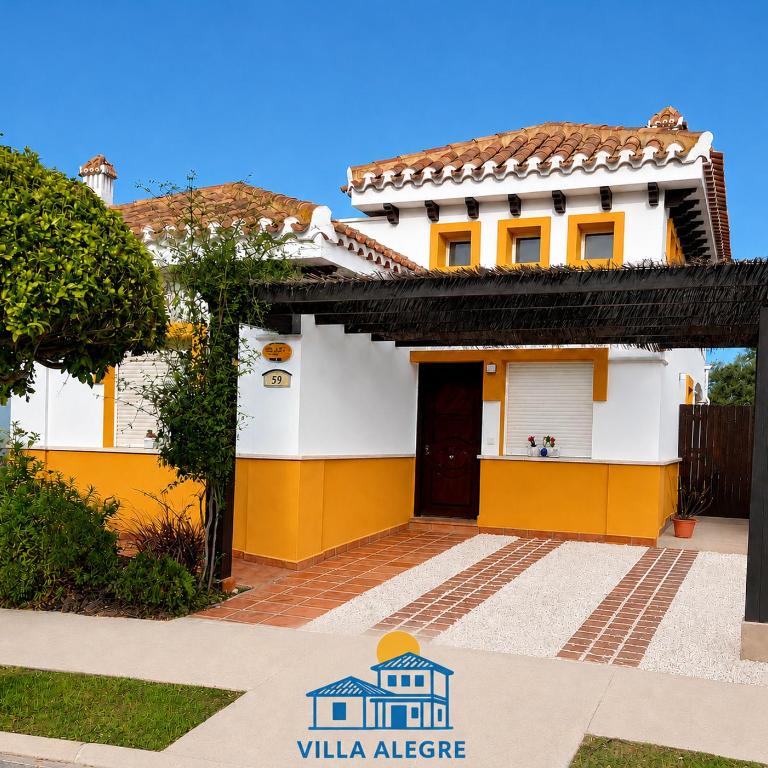 Villa Alegre, Mar Menor Golf - 2 beds - 2 baths - private heated pool - solarium - family friendly - Villa de 2 dormitorios - 2