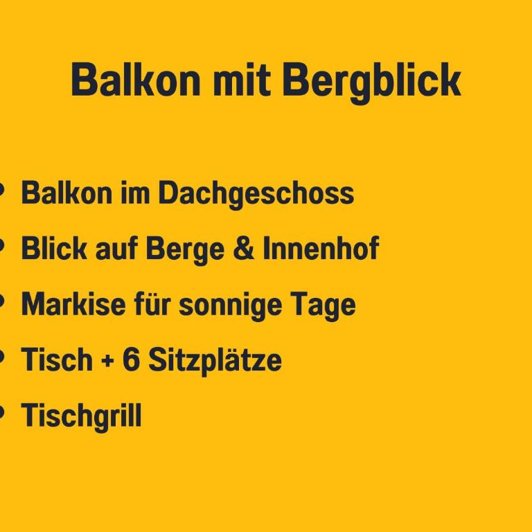Ferienwohnung Anemone - 4 Zimmer mit Bergblick & Alpenflair - Apartment mit 3 Schlafzimmern und Balkon - 34