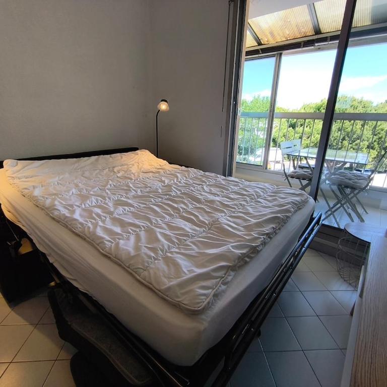 Studio cabine, Plage à 5 min, loggia et parking - Appartement 1 Chambre - 23