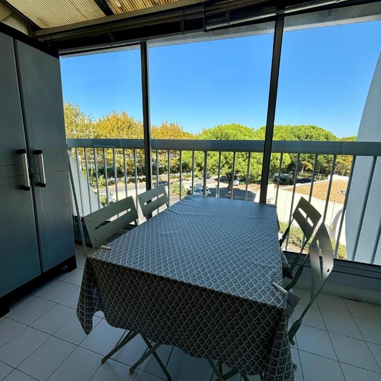 Studio cabine, Plage à 5 min, loggia et parking - Appartement 1 Chambre - 4