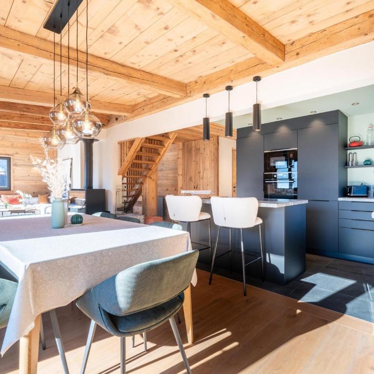 Duplex 4★ à La Clusaz, 9 pers, spa privé, à 210 m des pistes, 4 chambres - FR-1-304-285 - Appartamento - 11