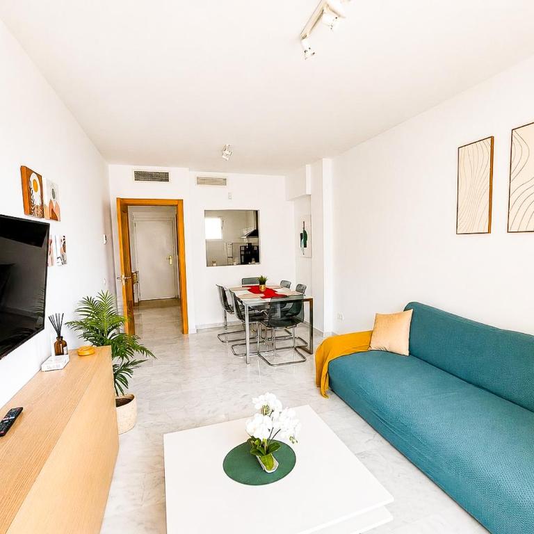 Apartamento familiar con vistas al mar, piscina en Mijas Costa - Apartamento de 2 dormitorios - 15