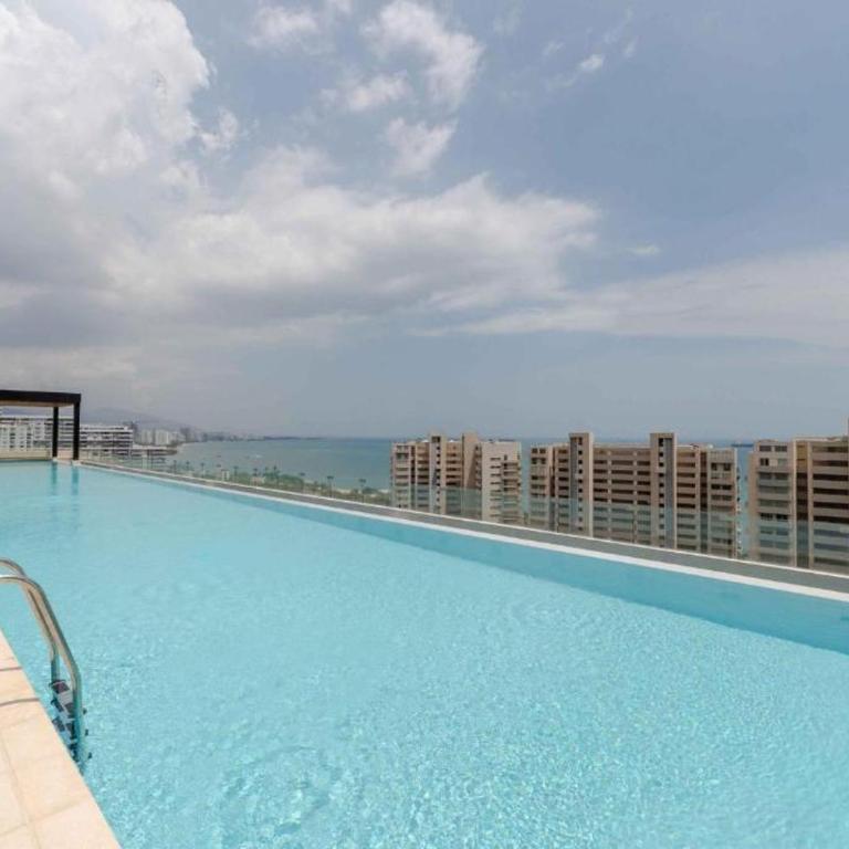 Moderno Estudio - 2 min de Playa & Piscina - Apartamento de 1 dormitorio - 18