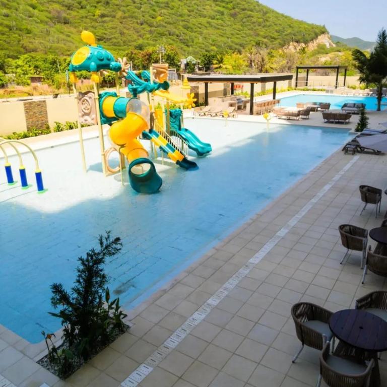 Moderno Estudio - 2 min de Playa & Piscina - Apartamento de 1 dormitorio - 22