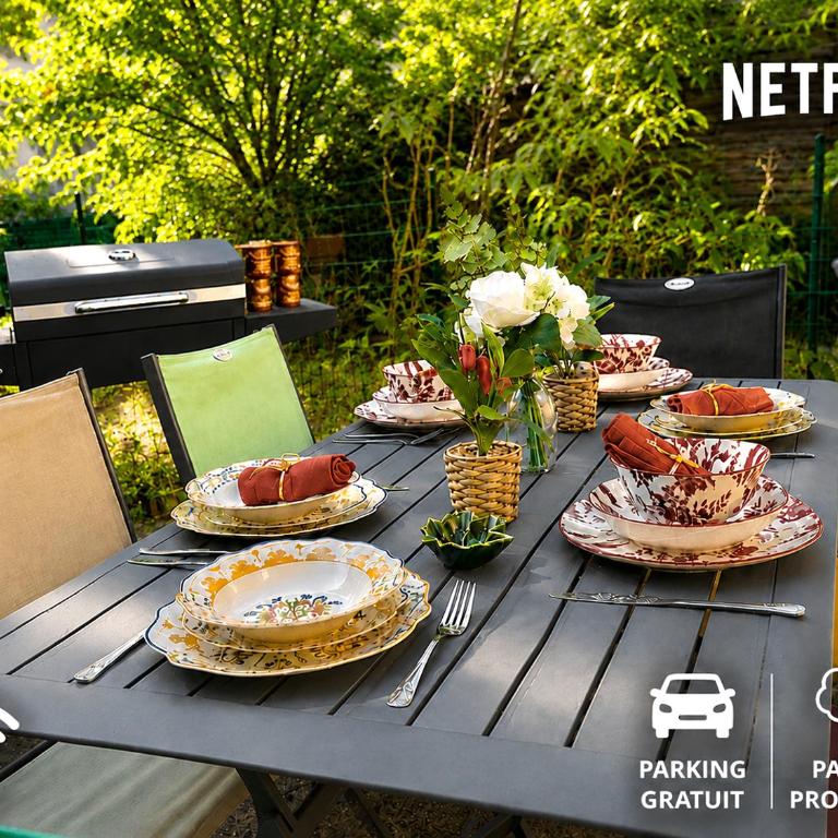 Havre de paix - Jardin privé & BBQ - Proche centre - One-Bedroom Apartment with Garden View - 1