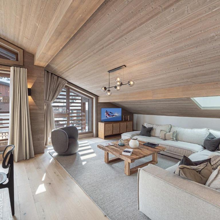 Penthouse lumineux avec piscine à Megève, pour 10 personnes - FR-1-569-68 - Appartement - 9