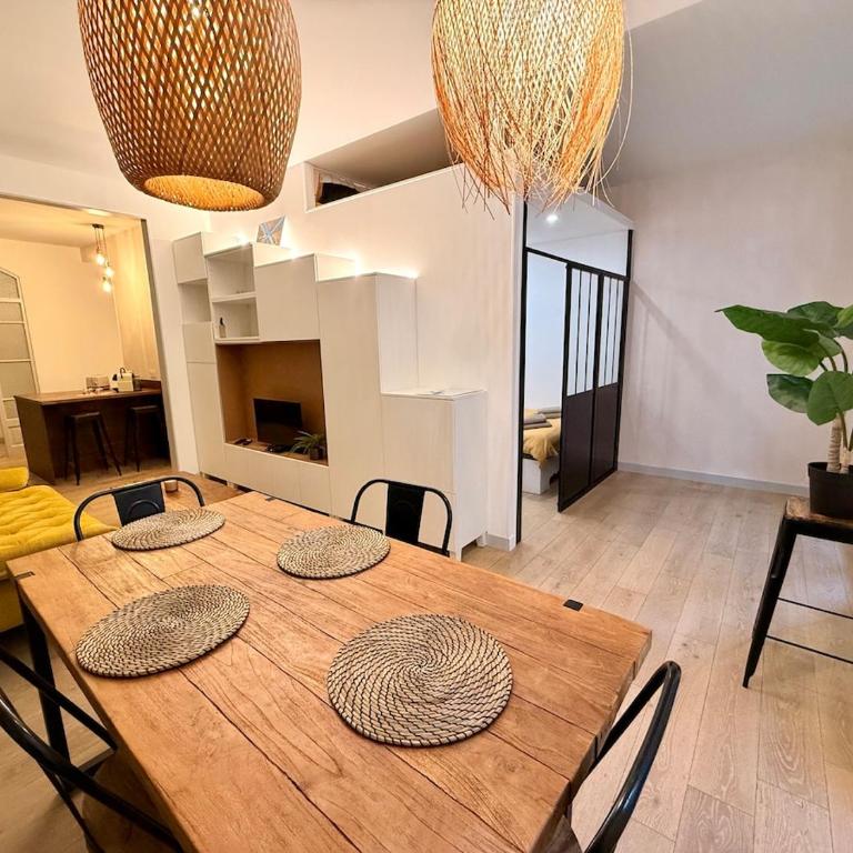 Élégant climatisé , Vieux Nice, plage à pied - Appartement 2 Chambres - 7