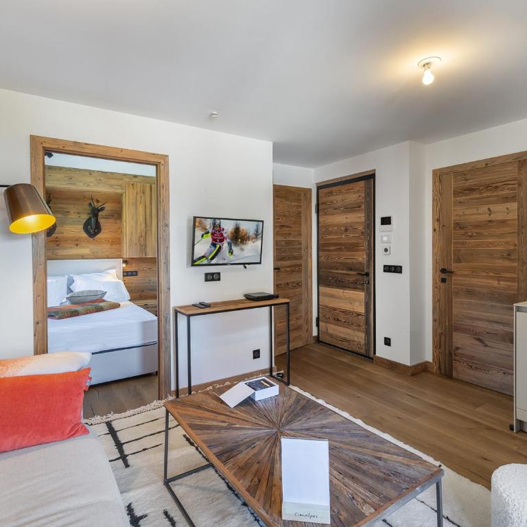 Coquet Appartement à Megève - 3 Pers, Proche Télécabine avec Espace Bien-Être - FR-1-569-80 - Appartement - 8