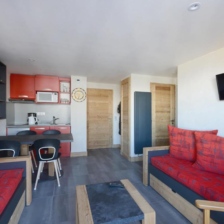 Appartement rénové, proche des pistes, pour 5 pers., balcon, animaux admis - One-Bedroom Apartment - 1