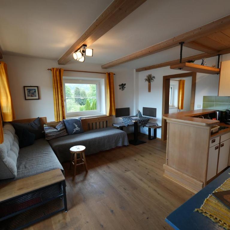 Apartmentpension Hillebrand - One-Bedroom Apartment with Balcony and Mountain View - 3