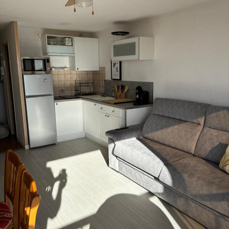 Studio cabine 18, vue mer, à 30m de la plage, avec linge de lit et ménage inclus - Apartment mit 1 Schlafzimmer - 10