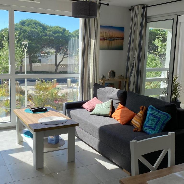 Port Leucate, T2 Climatisé, 4 Pers, PKG, Proche Plage - FR-1-727-32 - Apartamento - 9