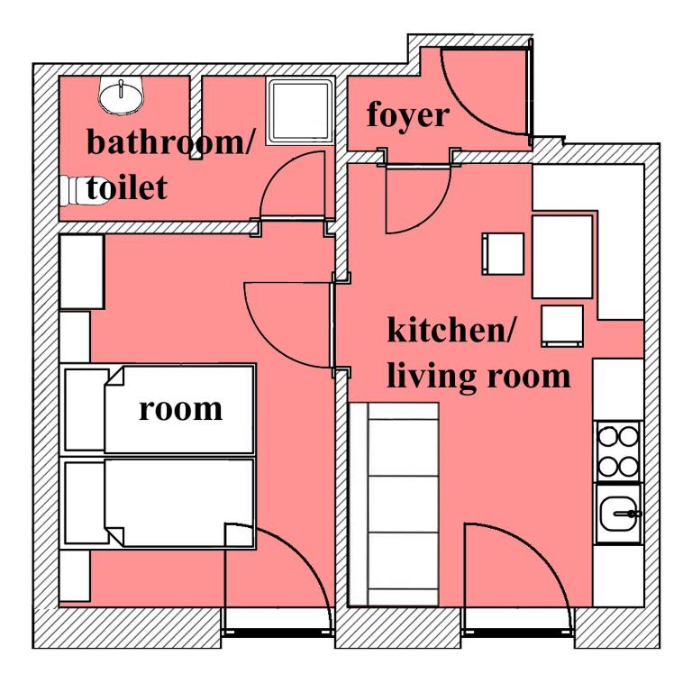 Ferienwohnung Ski-Hans - Apartment mit einem Balkon (3-4 Erwachsene) - 5