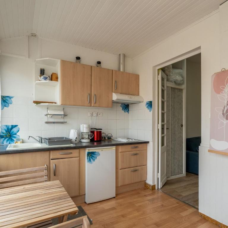 Appartement pour 3 à Mimizan Plage, à 50m de l'océan avec terrasse et parking, ménage inclus - FR-1-50-123 - Appartement - 1