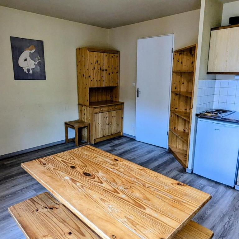 Studio Cabine 4 pers au pied des pistes avec balcon - Appartement 1 Chambre - 4