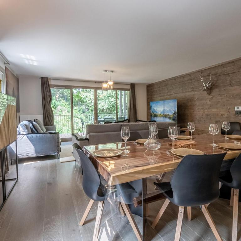 Bel appartement moderne avec sauna et parking à Chamonix - FR-1-343-246 - Apartamento - 6