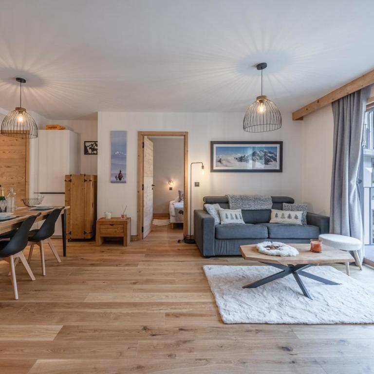Appartement 2 chambres au centre de Chamonix avec parking - FR-1-343-271 - Appartement - 6
