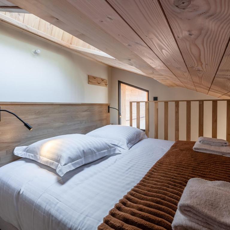 Chalet avec jacuzzi et animaux admis, vue Mont-Blanc - FR-1-343-259 - Chalet - 14