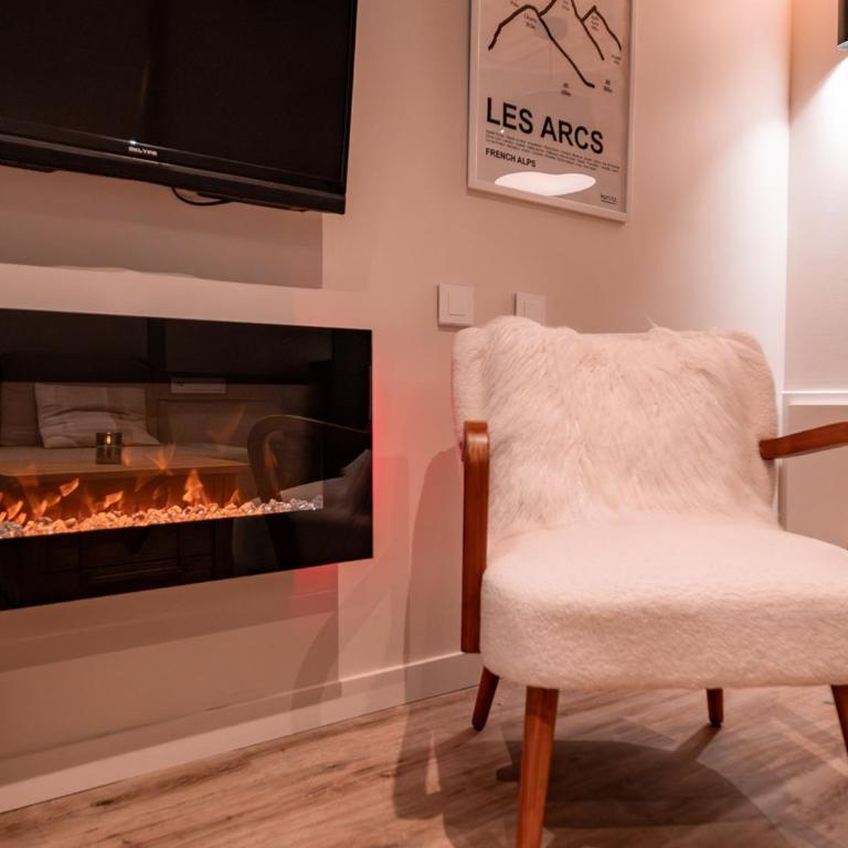 Duplex skis aux pieds pour 5, balcon, Wi-Fi, Les Arcs 1800 - FR-1-411-829 - Apartment (5 Erwachsene) - 19