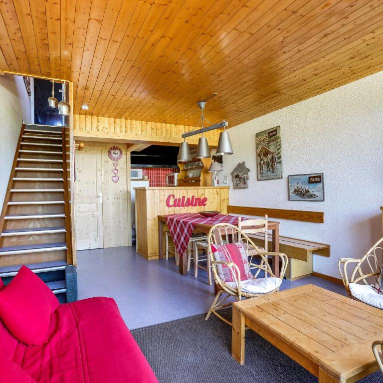 Confortable 2 pièces 7 pers. Arc 1600, parking et WiFi, proche pistes - FR-1-411-504 - Appartement (7 Adultes) - 1