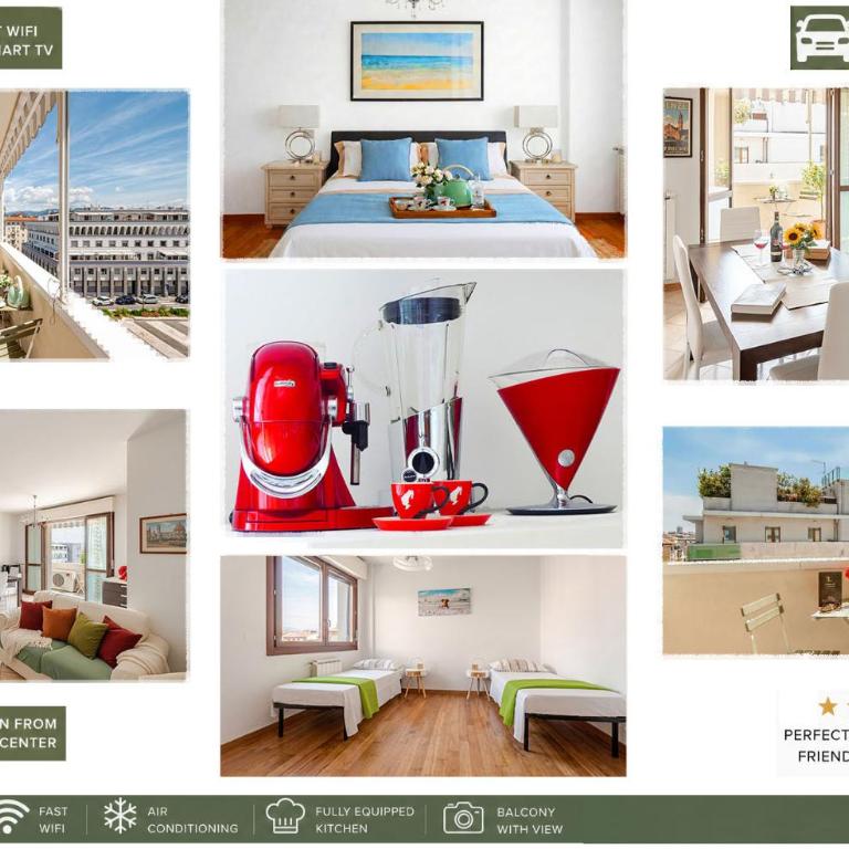Florence Opera House Area - Private Parking! - Balcony - 2 Bedrooms 2 Bathrooms - Appartamento con 2 Camere da Letto - 24