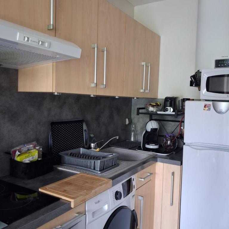 T2 Bord de mer avec jardin et piscine - One-Bedroom Apartment - 25