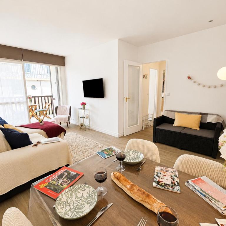 Vue mer Balcon19m2 plein soleil200m plage Calme - Appartamento con 2 Camere da Letto - 15