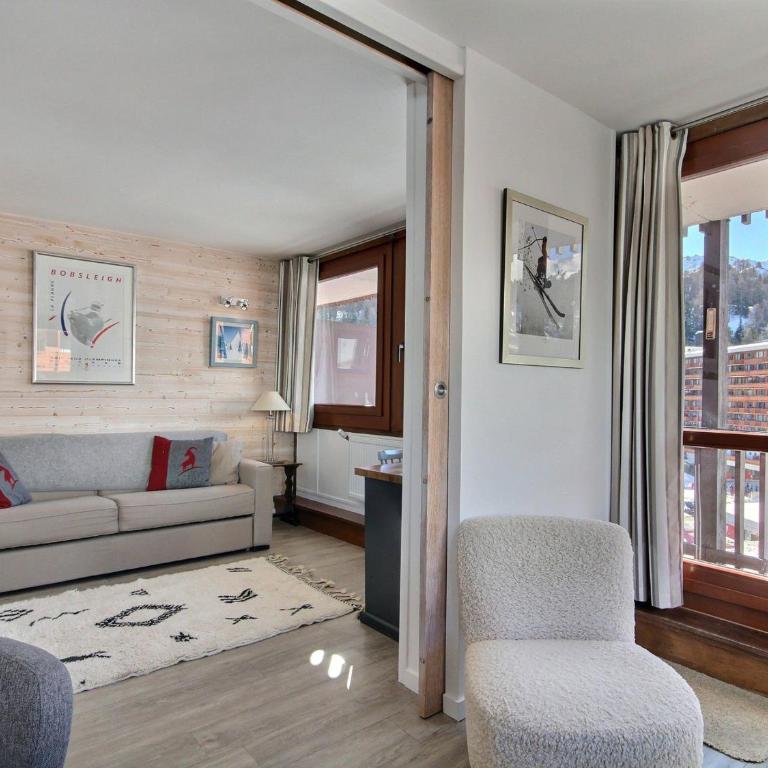 Appartement rénové 64m², 6 pers, balcon, accès Wi-Fi, pistes - Appartement 1 Chambre - 1