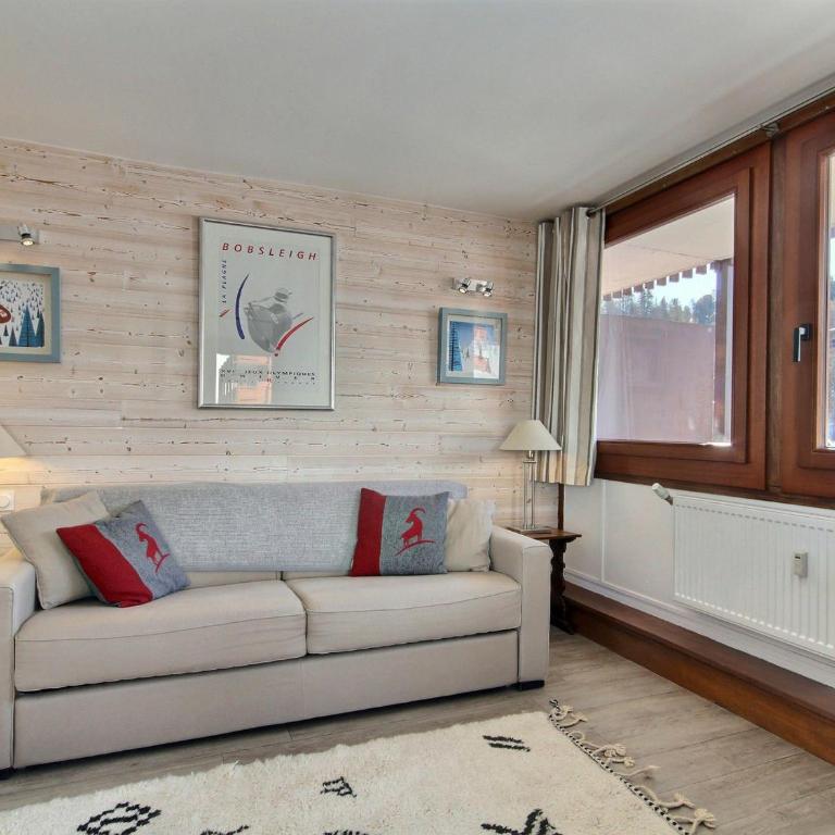 Appartement rénové 64m², 6 pers, balcon, accès Wi-Fi, pistes - Appartement 1 Chambre - 13