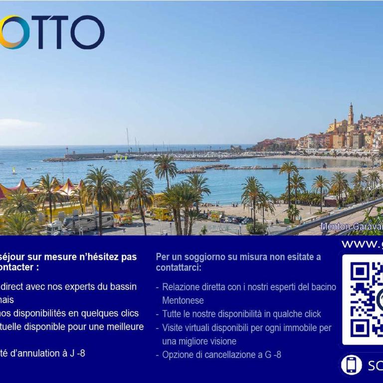 Coquet 2P avec 2 balcons, clim, parking et Wi-Fi gratuit, en plein centre de Menton - FR-1-196-157 - Apartment (4 Erwachsene) - 16