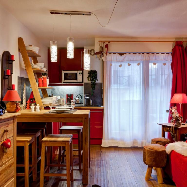 Studio rénové 2* pour 4 pers, centre-ville, WiFi, parking, animaux admis - Studio - 1