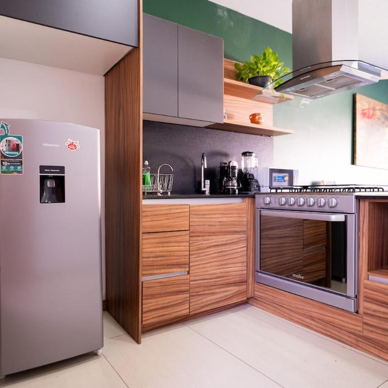 Hermoso, Equipado, Area de Trabajo, Colonia Americana - Three-Bedroom Apartment - 11