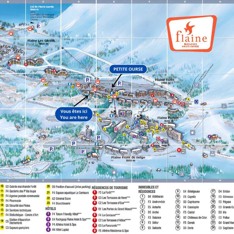 Studio neuf pour 4 pers. au centre de Flaine avec balcon - FR-1-425-170 - Studio - 11