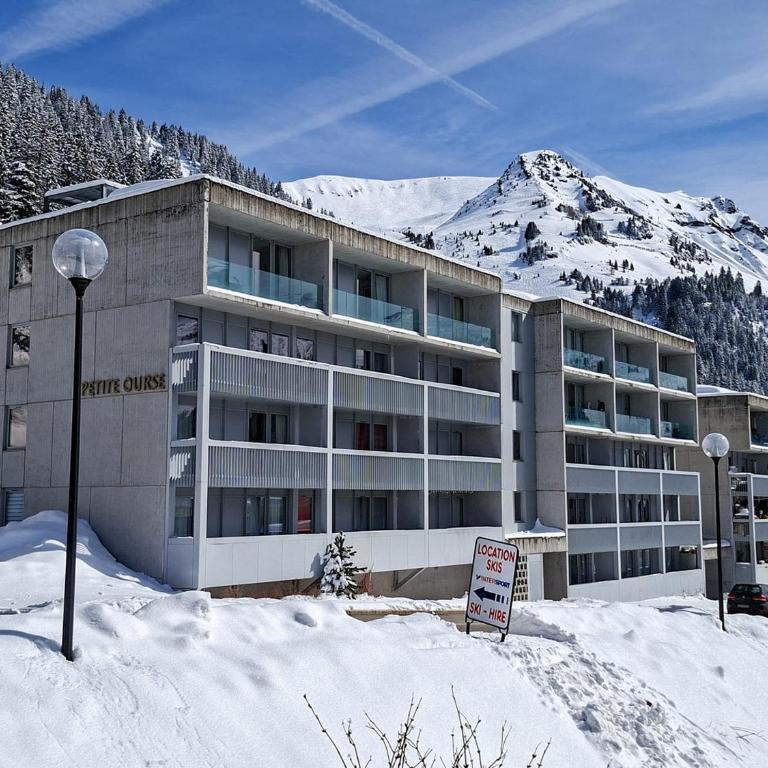 Studio neuf pour 4 pers. au centre de Flaine avec balcon - FR-1-425-170 - Studio - 12