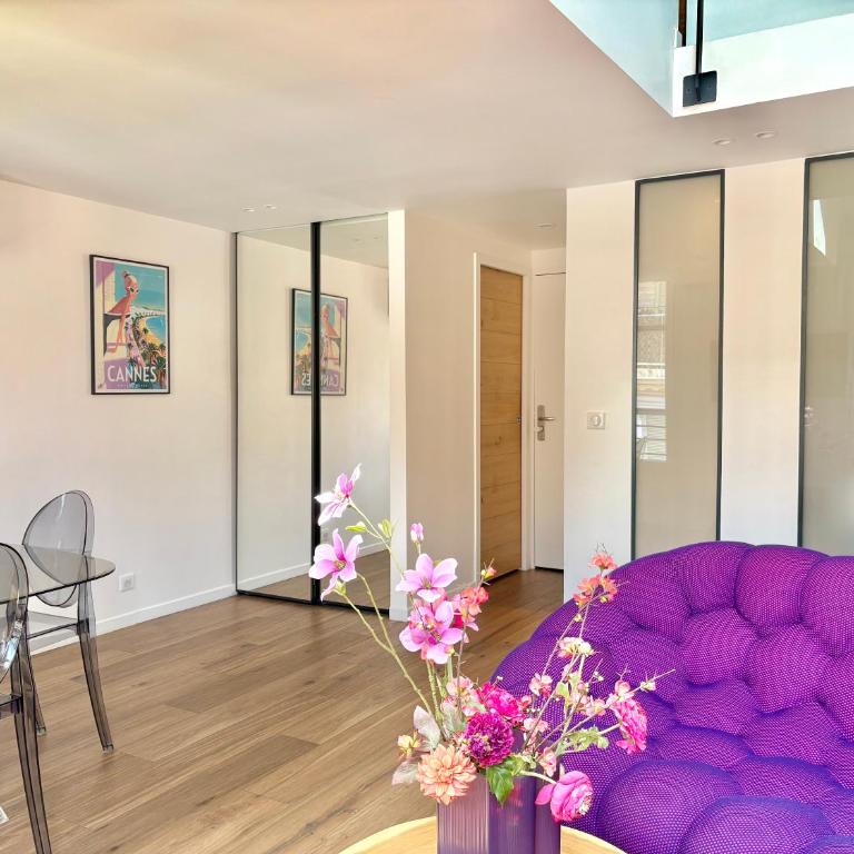 Duplex en plein cœur de Cannes, 5 min walk to Croisette and Palais - Apartamento de 2 dormitorios - 9