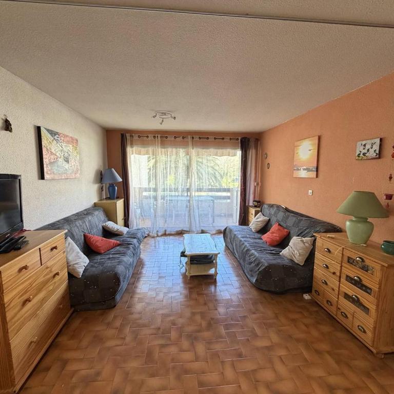Appartement T2 à Argelès-sur-Mer, plage à 300m, piscine, parking privé, animaux acceptés - FR-1-388-109 - Apartment (4 Erwachsene) - 1
