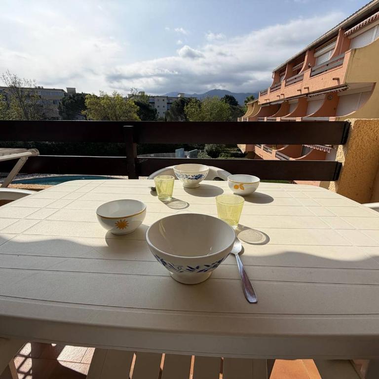 Appartement T3 climatisé avec piscine, parking privé, proche plage - Argelès-sur-Mer - FR-1-388-128 - Apartamento (4 adultos) - 2