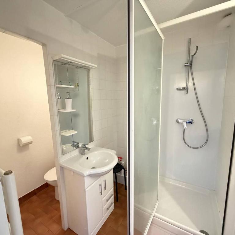 Appartement T3 climatisé avec piscine, parking privé, proche plage - Argelès-sur-Mer - FR-1-388-128 - Apartamento (4 adultos) - 7