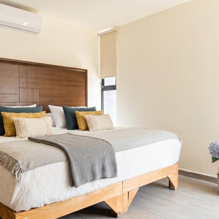 1 Recamara, Sala Comedor, con Gym y Seguridad - Two-Bedroom Apartment - 3